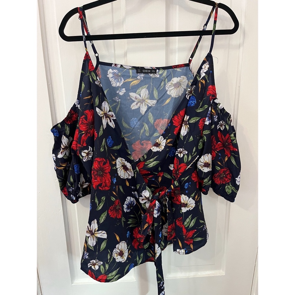 SHEIN off shoulder blouse